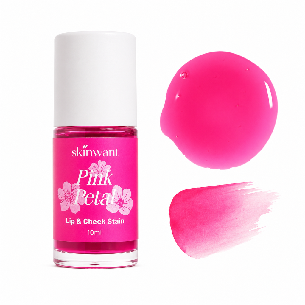 Skinwant Pink Petal Lip & Cheek Stain | Tint (10ml)🌸