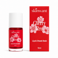 Skinwant cherry Red Lip & Cheek Stain | Tint (10ml) 🍒