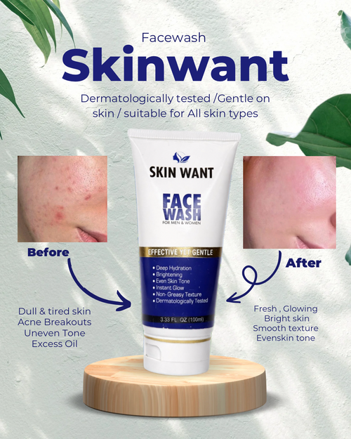 SKIN WANT FACE WASH