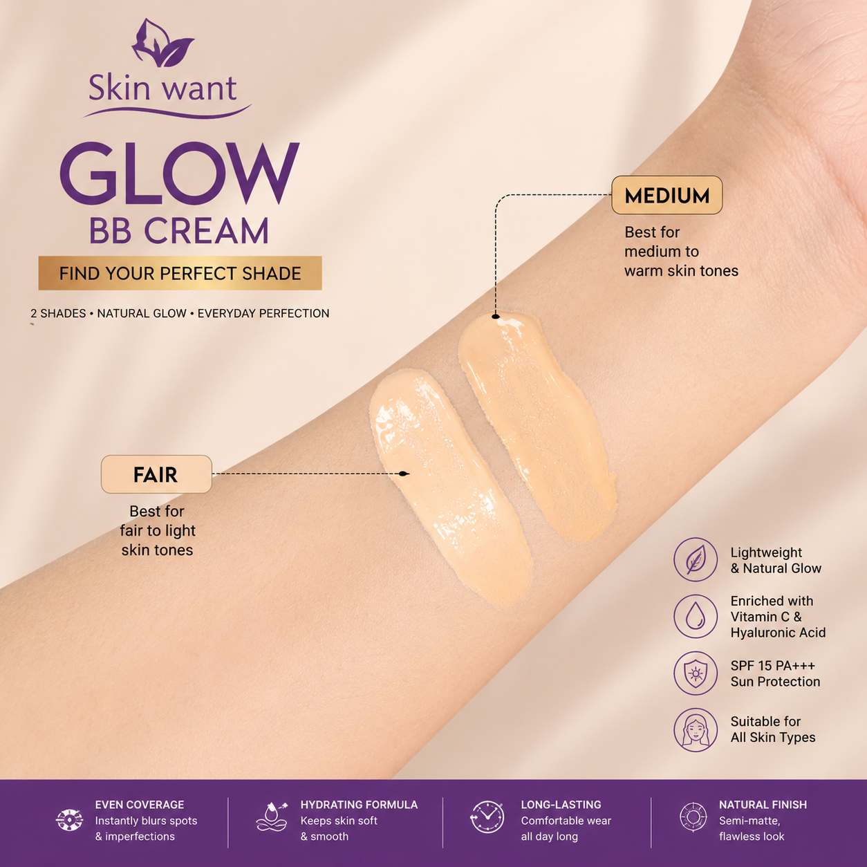 Skinwant Glow BB Cream ✨