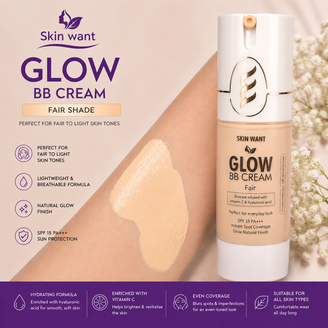 Skinwant Glow BB Cream ✨